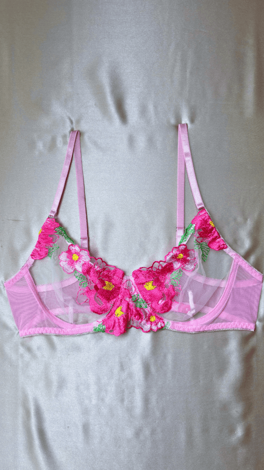 Eden Light Pink Bra - TRÈS FOU OR SOMETHING