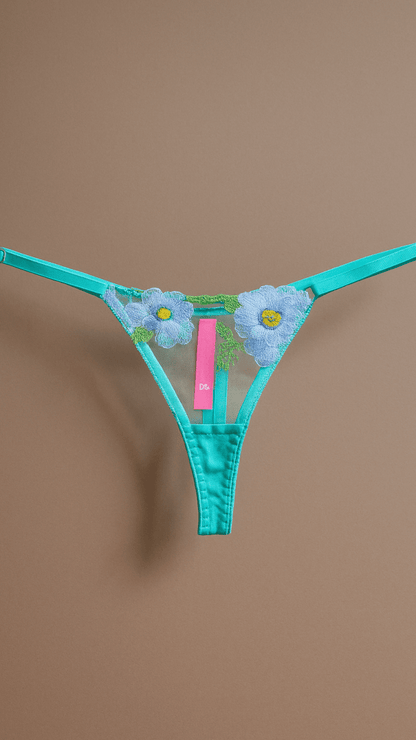 Eden Turquoise Panty - CHAMBRE 535
