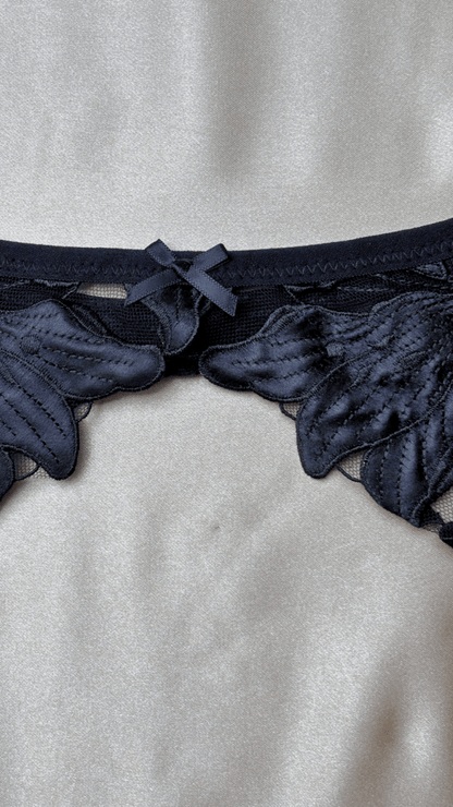 Eloise Black Garter - TRÈS FOU OR SOMETHING