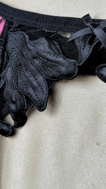 Eloise Black Garter - TRÈS FOU OR SOMETHING