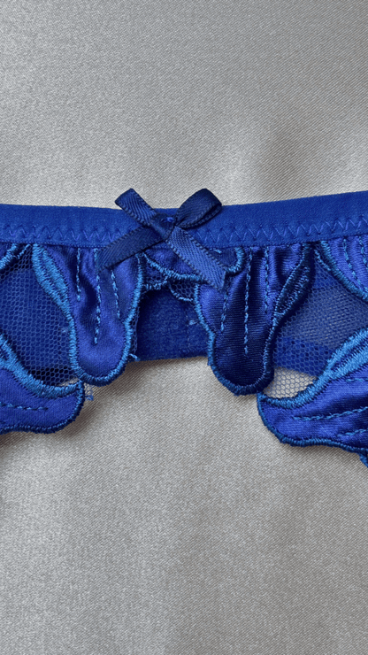 Eloise Blue Garter - TRÈS FOU OR SOMETHING