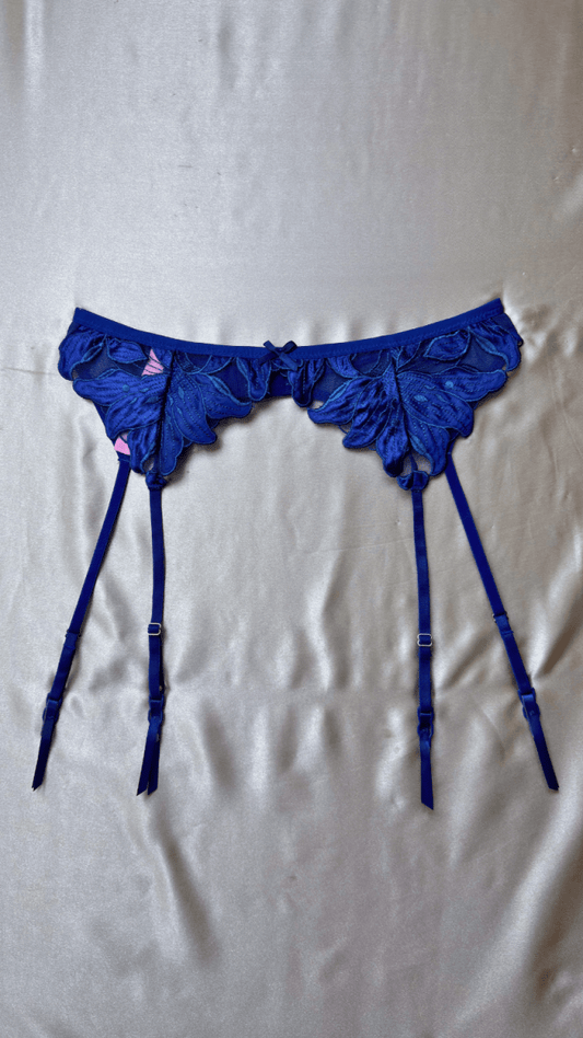 Eloise Blue Garter - TRÈS FOU OR SOMETHING