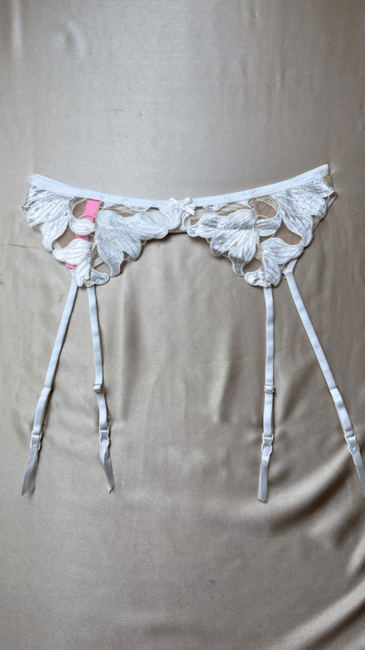 Eloise White Garter - TRÈS FOU OR SOMETHING