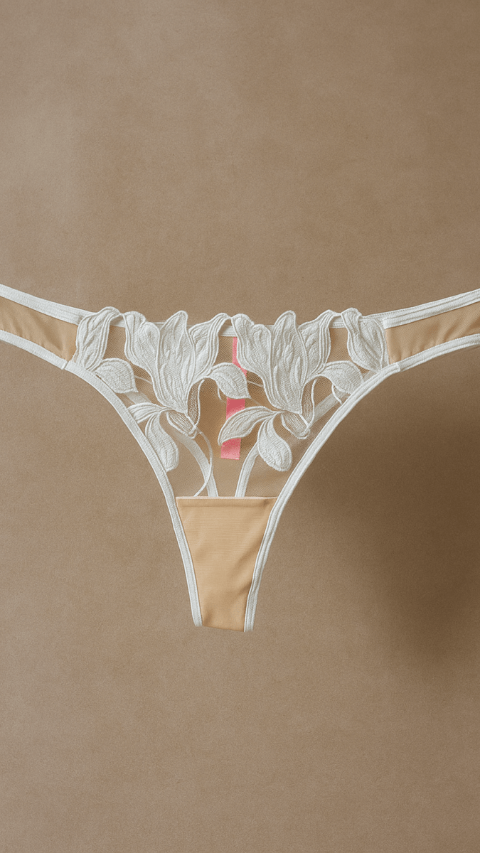 Eloise White Panty - CHAMBRE 535