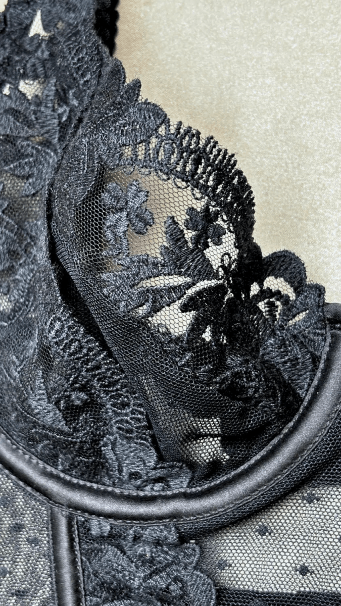 Emilie Black Bustier - TRÈS FOU OR SOMETHING