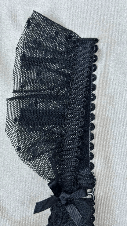 Emilie Black Bustier - TRÈS FOU OR SOMETHING