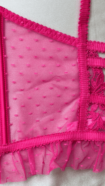 Emilie Pink Bustier - TRÈS FOU OR SOMETHING