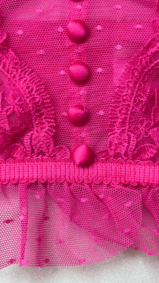 Emilie Pink Bustier - TRÈS FOU OR SOMETHING