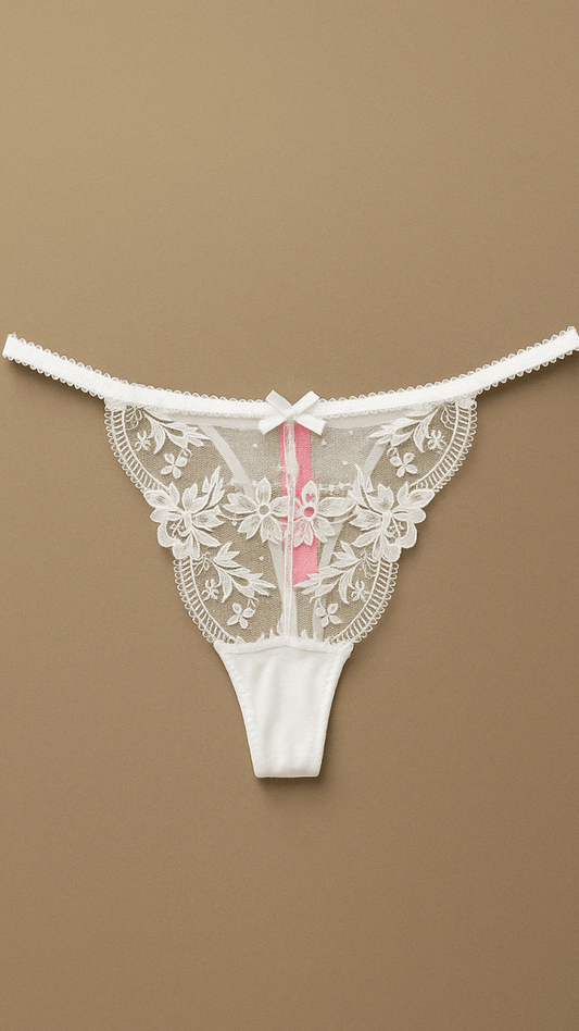 Emilie White Panty - CHAMBRE 535