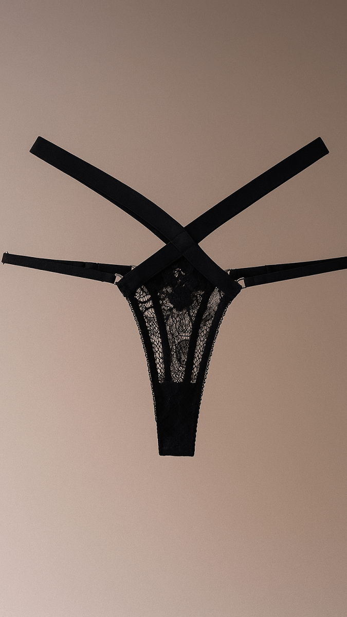 Exquisitely Wrapped in Lace Panty - CHAMBRE 535