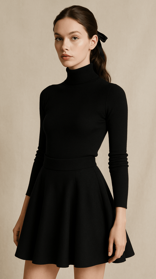 Flared Ruffle Skirt - TRÈS FOU OR SOMETHING