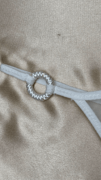 Fleur White Panty - TRÈS FOU OR SOMETHING