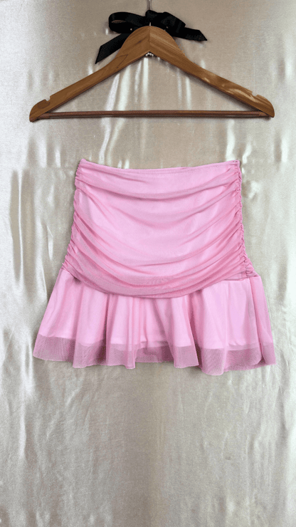 Flower Ruffle Skirt - TRÈS FOU OR SOMETHING
