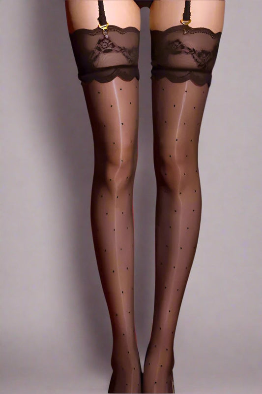 Freckles in Lace Stockings - TRÈS FOU OR SOMETHING