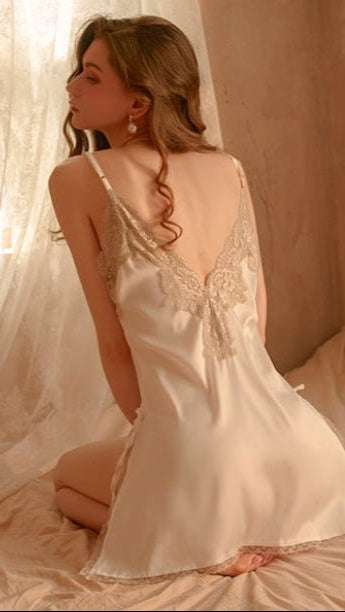 Golden Eyes Slip Night Dress - TRÈS FOU OR SOMETHING