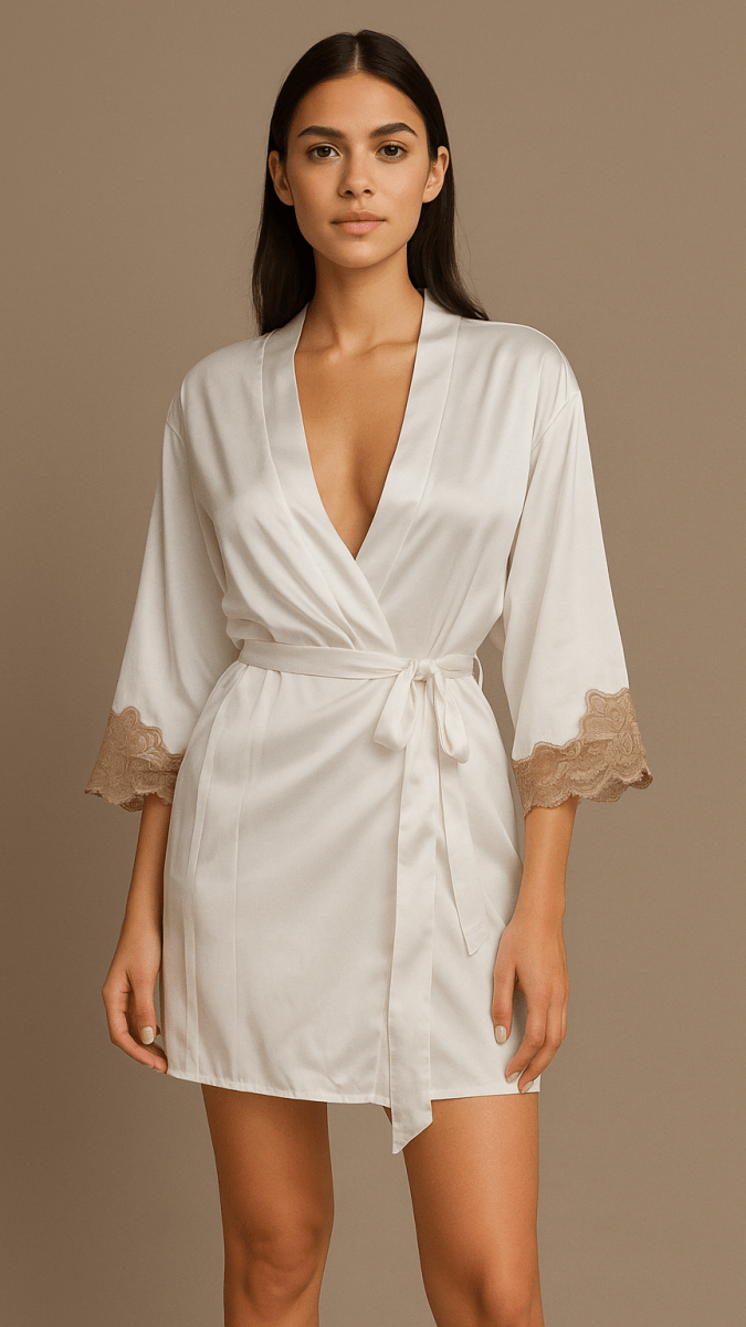 Golden Eyes White Robe - CHAMBRE 535