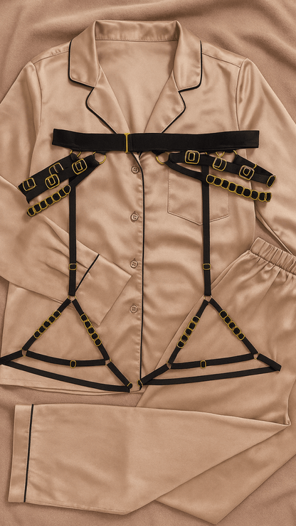 Gothic Punk Garter - CHAMBRE 535