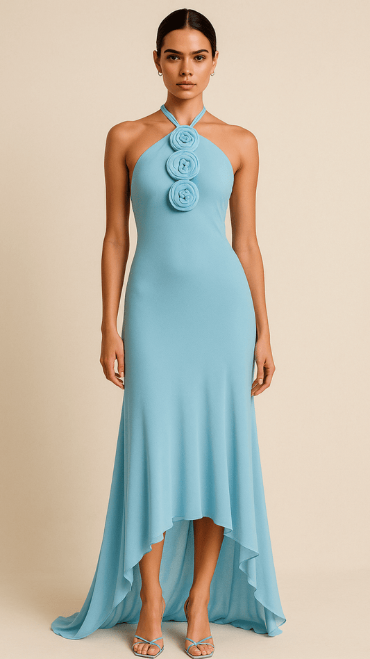 Graceful Collarbones Dress - TRÈS FOU OR SOMETHING