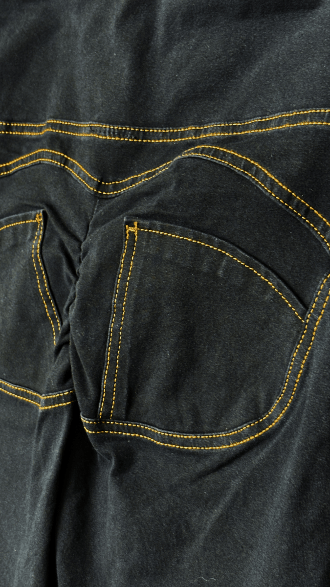 High Rise Butt Enhancer Black Jeggings - TRÈS FOU OR SOMETHING