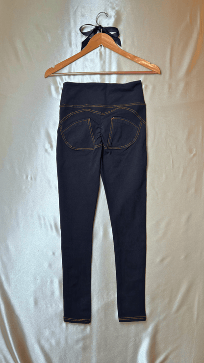 High Rise Butt Enhancer Black Jeggings - TRÈS FOU OR SOMETHING