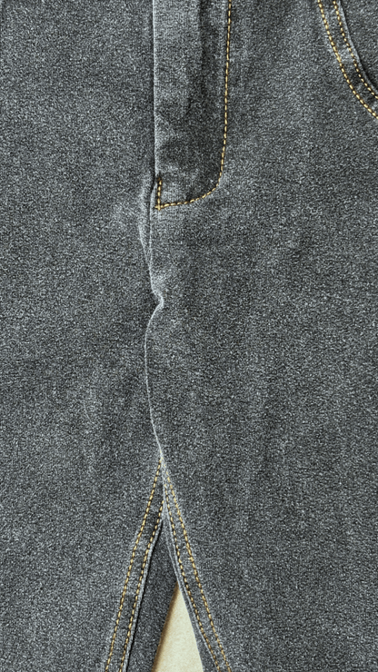 High Rise Butt Enhancer Gray Jeggings - TRÈS FOU OR SOMETHING