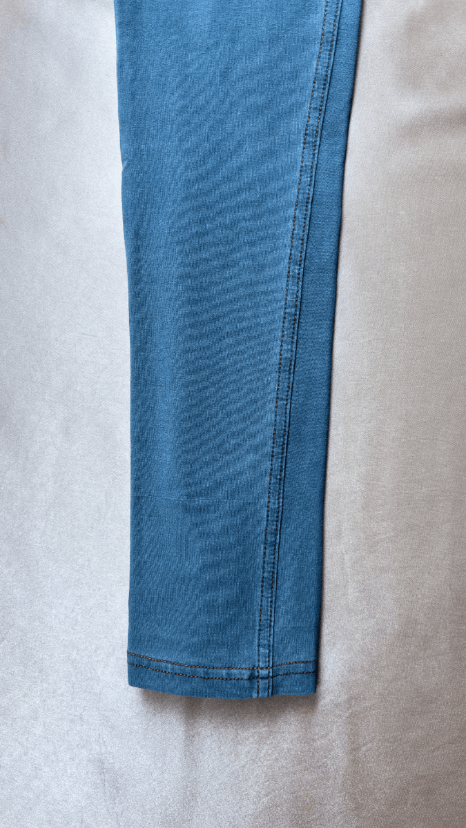 High Rise Butt Enhancer Light Blue Jeggings - TRÈS FOU OR SOMETHING