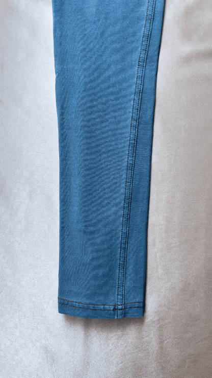 High Rise Butt Enhancer Light Blue Jeggings - TRÈS FOU OR SOMETHING