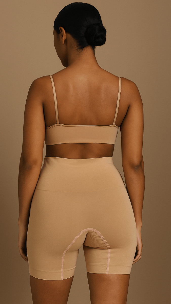 High Waisted Compression Shorts - CHAMBRE 535