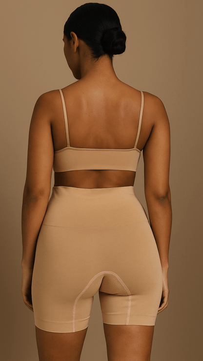 High Waisted Compression Shorts - CHAMBRE 535