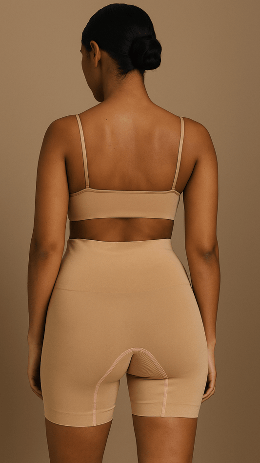 High Waisted Compression Shorts - CHAMBRE 535