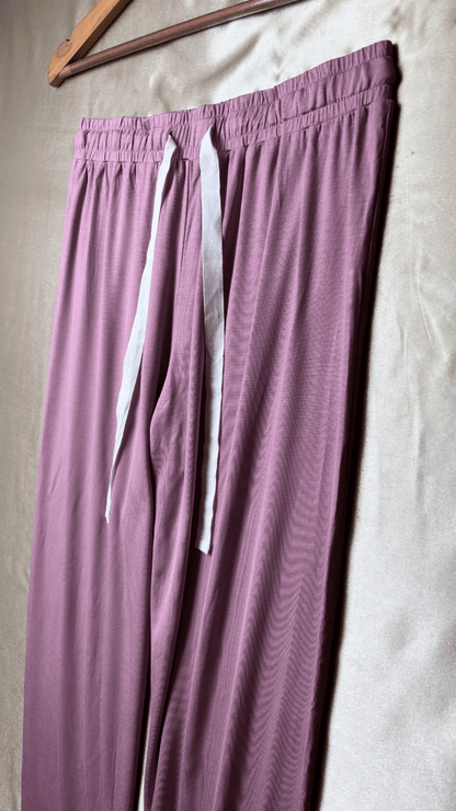 In The Moodal Mauve Pajama Trouser - TRÈS FOU OR SOMETHING