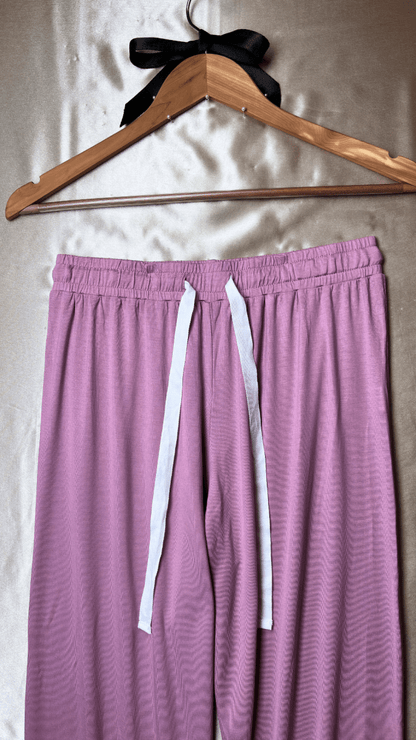 In The Moodal Mauve Pajama Trouser - TRÈS FOU OR SOMETHING