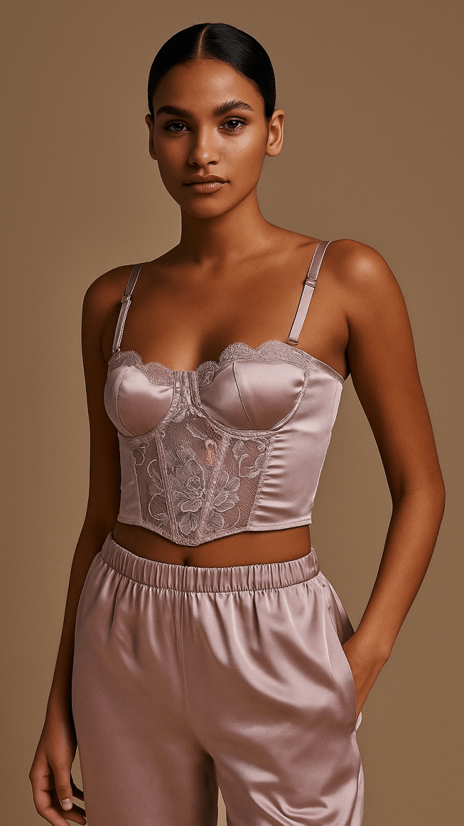 Jolie Pink Bustier - CHAMBRE 535