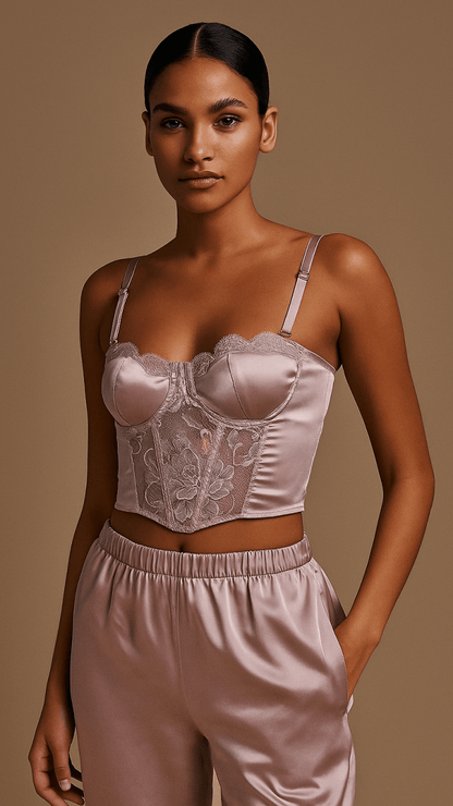 Jolie Pink Bustier - CHAMBRE 535