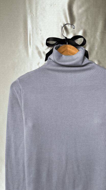 KeepWarm Long Sleeve Gray Turtleneck Top - TRÈS FOU OR SOMETHING