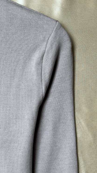 KeepWarm Long Sleeve Gray Turtleneck Top - TRÈS FOU OR SOMETHING
