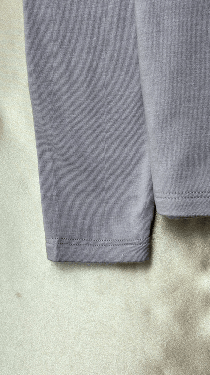 KeepWarm Long Sleeve Gray Turtleneck Top - TRÈS FOU OR SOMETHING