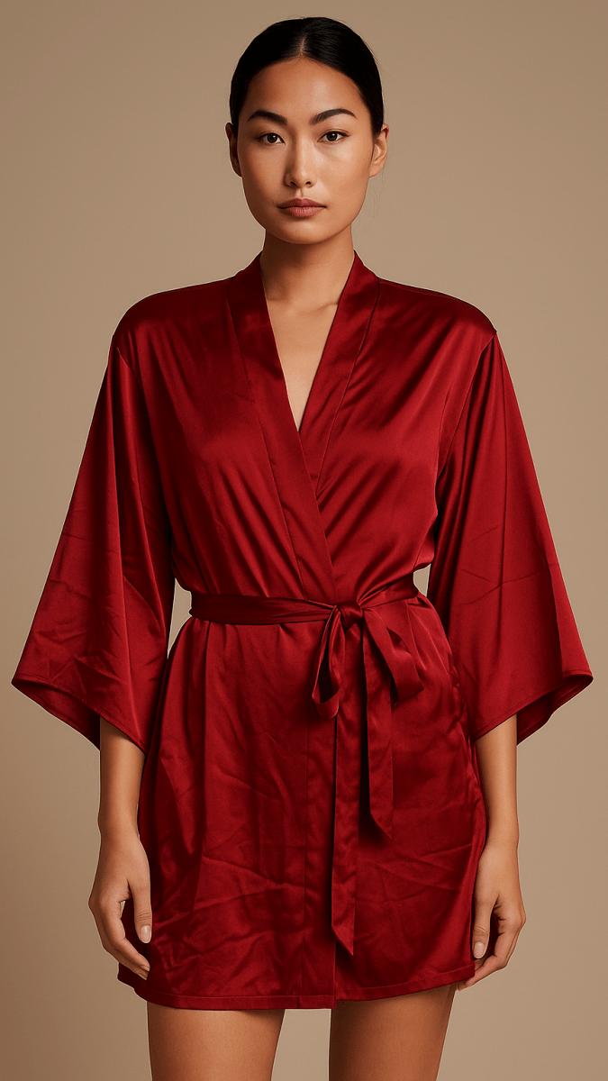 Little Red Riding Kimono Robe - CHAMBRE 535