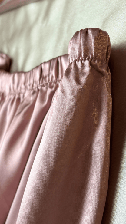 Luxurious Satin Pink Pajama Trouser - TRÈS FOU OR SOMETHING