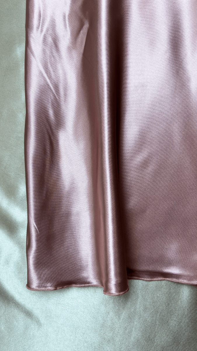 Luxury Satin Pink Pajama Tank - TRÈS FOU OR SOMETHING