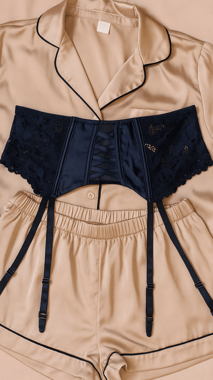 Lyla Black Garter - CHAMBRE 535