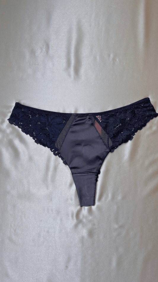 Lyla Black Satin Fancy Panties - TRÈS FOU OR SOMETHING