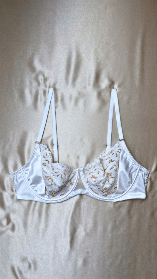 Lyla White Bra - TRÈS FOU OR SOMETHING