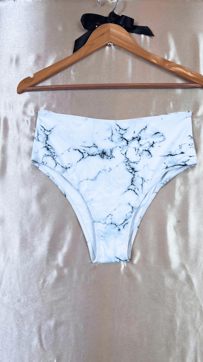 Marble Bikini Bottom - TRÈS FOU OR SOMETHING