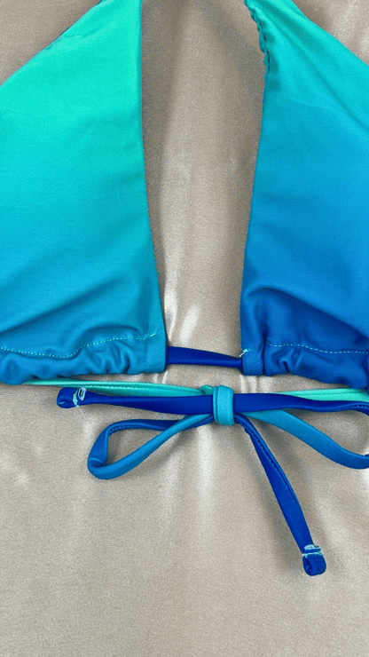 Mediterranean Blues Bikini Top - TRÈS FOU OR SOMETHING