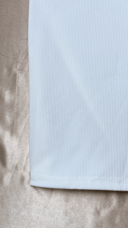 Minimal Racerback White Tank Top - TRÈS FOU OR SOMETHING