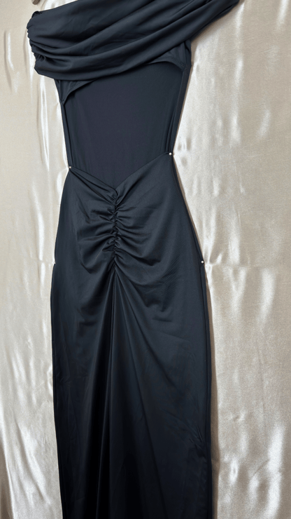 Off The Shoulders Backless Dress - TRÈS FOU OR SOMETHING