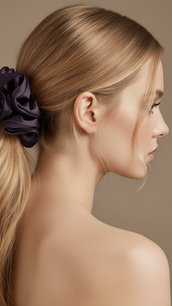 Oversized Ruffle Hair Scrunchie - CHAMBRE 535