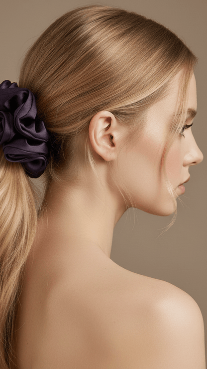 Oversized Ruffle Hair Scrunchie - CHAMBRE 535