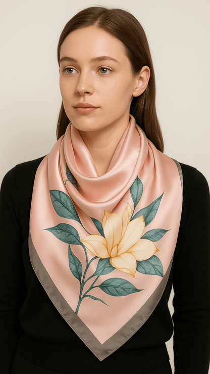 Peach Blossom Scarf - TRÈS FOU OR SOMETHING